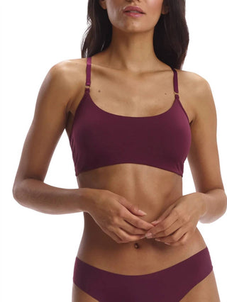 Commando - butter and lace racer back bralette