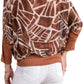 Gigi Moda - Cavoli Astratta Blouse