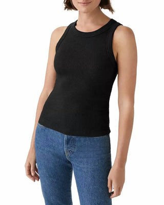 Michael Stars - Gina Ribbed Crop Tank Top