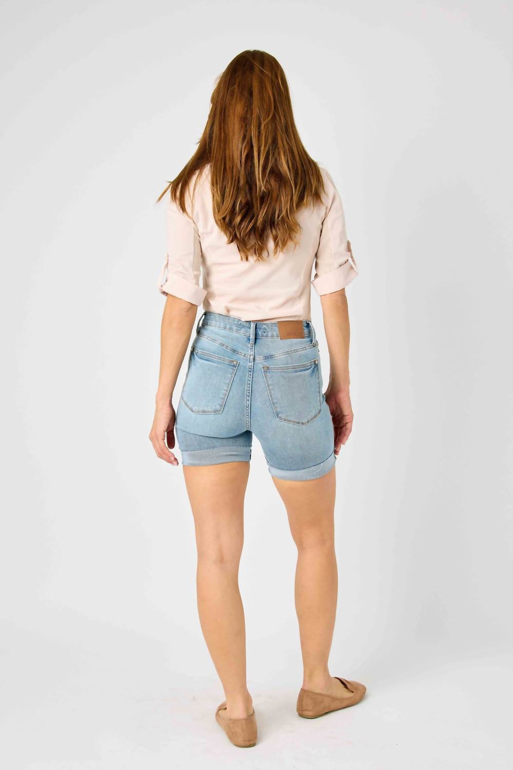 Judy Blue - High Waist Tummy Control Denim Shorts