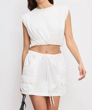 Good American - Parachute Mini Skirt