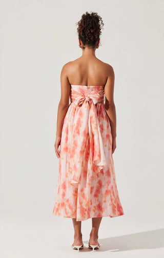 Astr - Aneesha Tie Dye Midi Dress