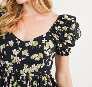 Bluivy - Freya Floral Babydoll Dress