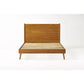 Okioki Mid-Century Wood Bed