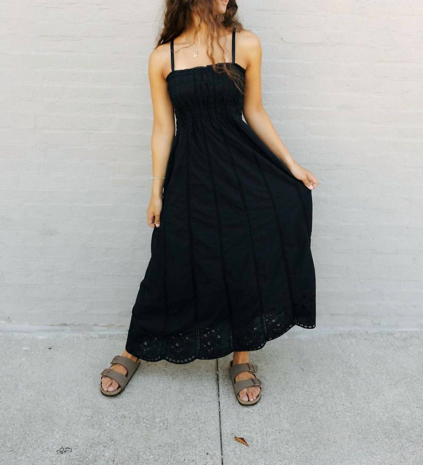 Z Supply - Dani Embroidered Midi Dress