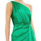 Mac Duggal - Draped One Shoulder Satin Gown