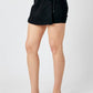 Judy Blue - High Waist Back Denim Stretchable Skirt Tie Skort