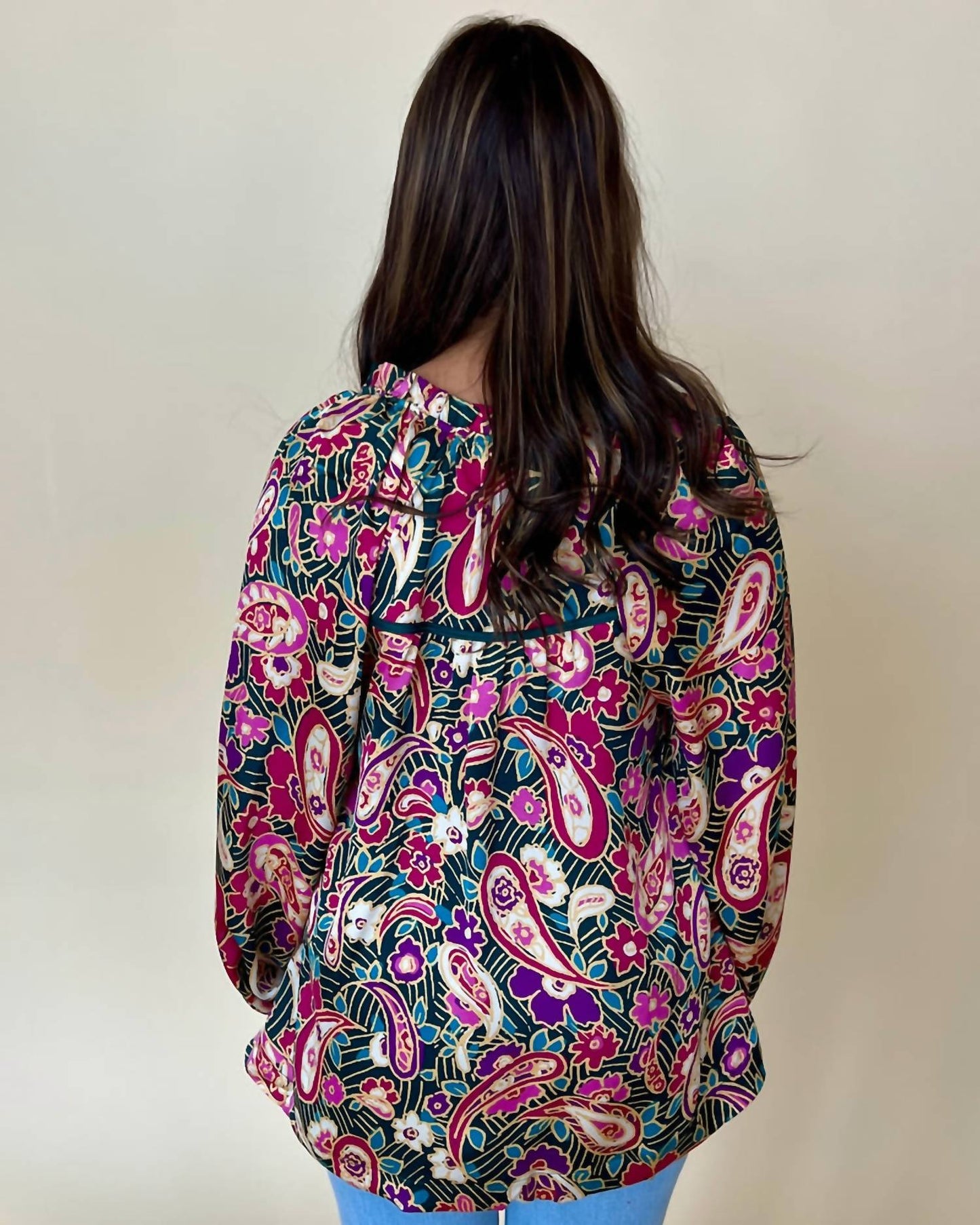 Umgee - Aria Satin Blouse