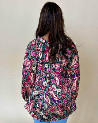 Umgee - Aria Satin Blouse