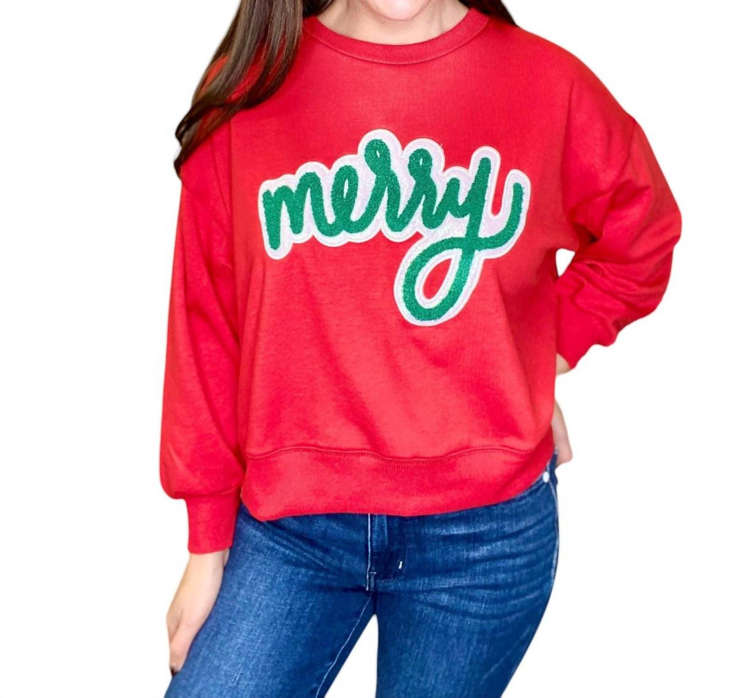 Mary Square - Merry Sweatshirt