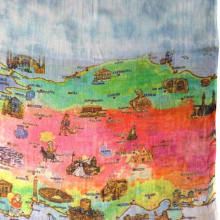 The Gray Crab - Women's Linen Scarf