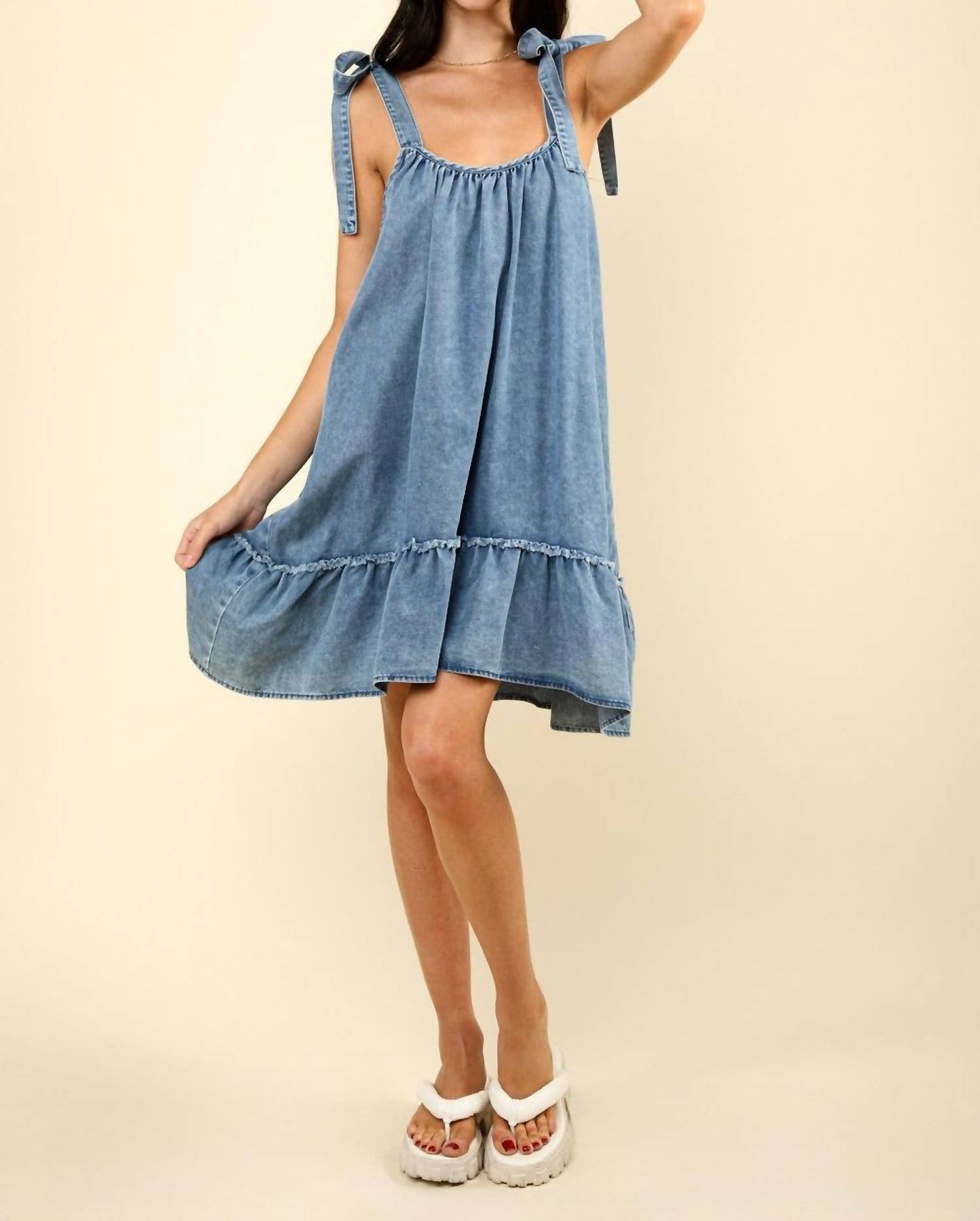Very J - Any Season Denim Dress