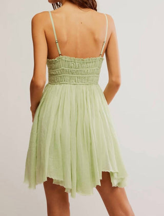 Free People - Delia Slip Mini Dress