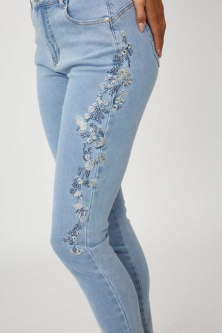 Frank Lyman - Mid-rise Skinny Jeans