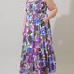 Sugarlips - Evren Tropics Smocked Maxi Dress - Plus