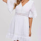 Bluivy - Women's Camille V Neck Lace Dress
