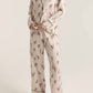 Z Supply - DREAMER CHEETAH SATIN LOUNGE SET