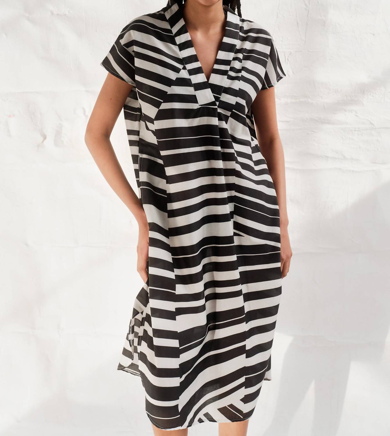 Sun Of A Beach - Athens Tiles Kaftan Dress