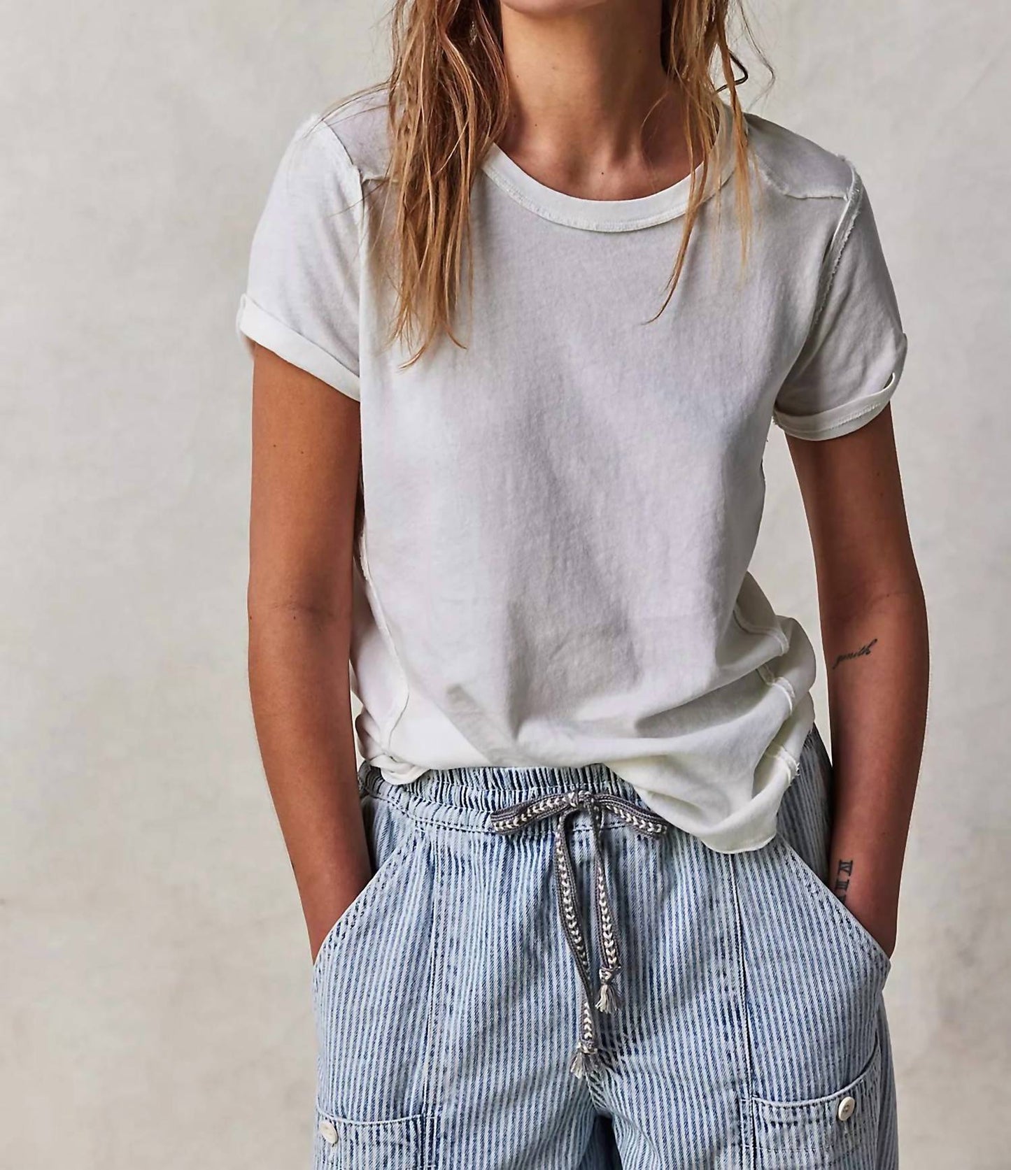 Free People - Wild Short Sleeve Tee