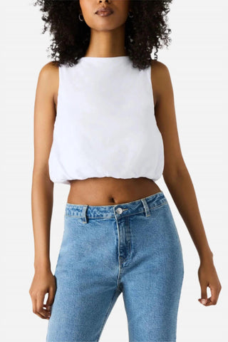 Steve Madden - BUBBLE HEM TANK TOP