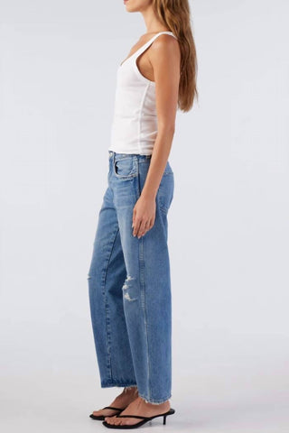 Amo - Billie Wide Straight Leg Jeans