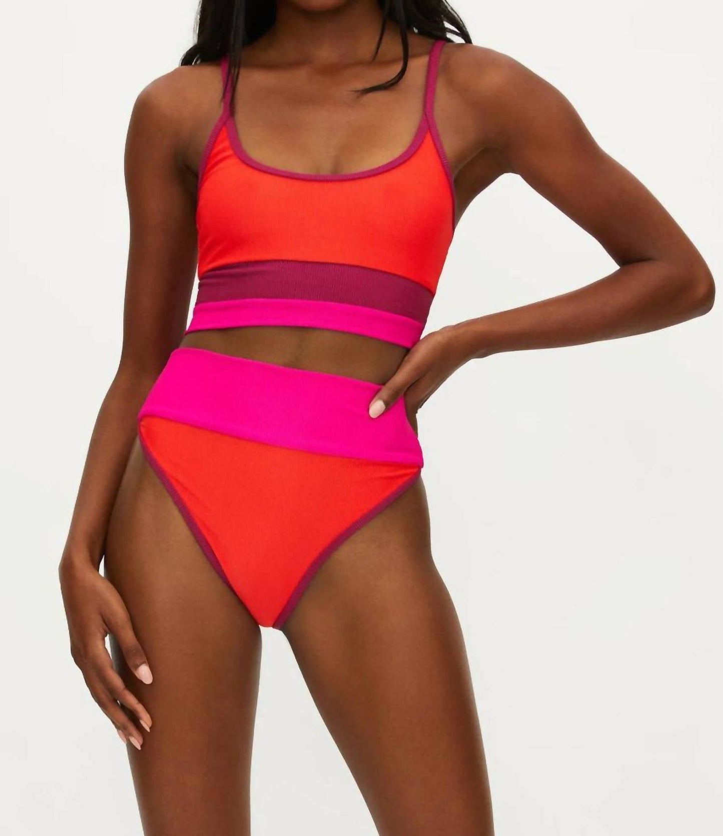 Beach Riot - Eva Colorblock Top
