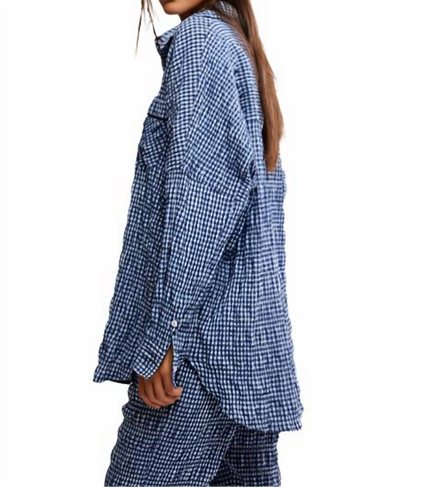 Free People - Cloud Ten Seersucker Sleep Shirt