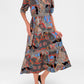 Gretchen Scott - Damsel Midi Dress In Ditto Print