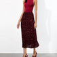 Alice + Olivia - Maeve Sequin Slip Skirt