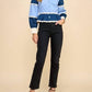Tcec - Peplum Color Block Top