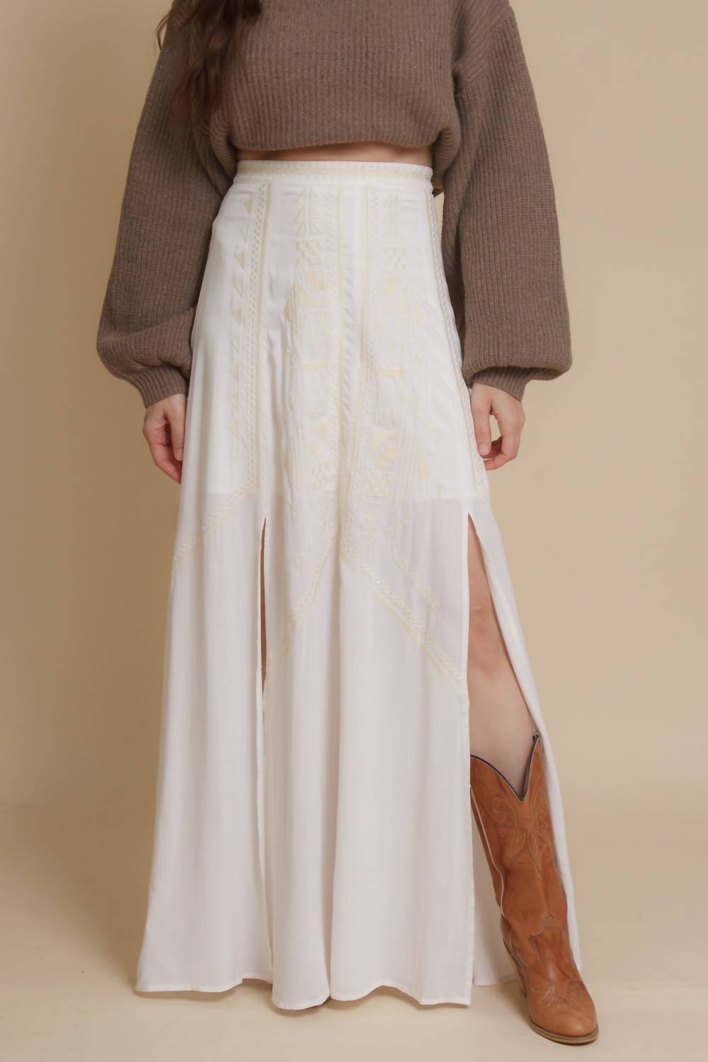 Champagne & Strawberry - Morning Star Skirt