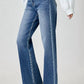 Risen - High Waist Jeans With Pockets