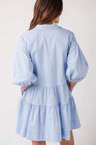 Elan - Collared Tiered Dress