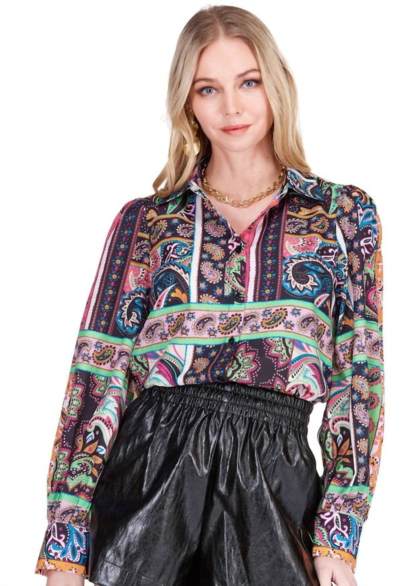 Joy Joy - Puff Sleeve Blouse