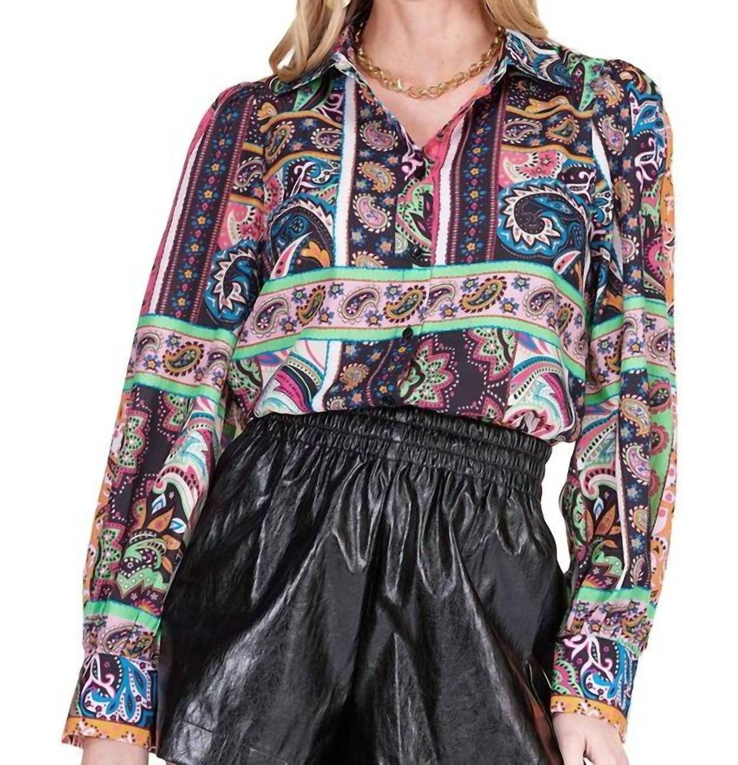 Joy Joy - Puff Sleeve Blouse