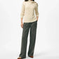 Brooks Brothers - Funnel Neck Aran Llama Blend Sweater
