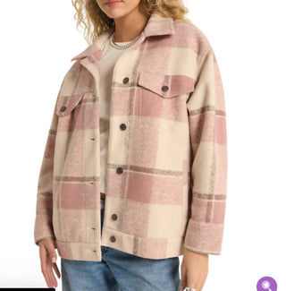 Z Supply - Preston Knit Plaid Jacket