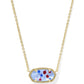 Kendra Scott - Women's Elisa Gold Short Pendant Necklace
