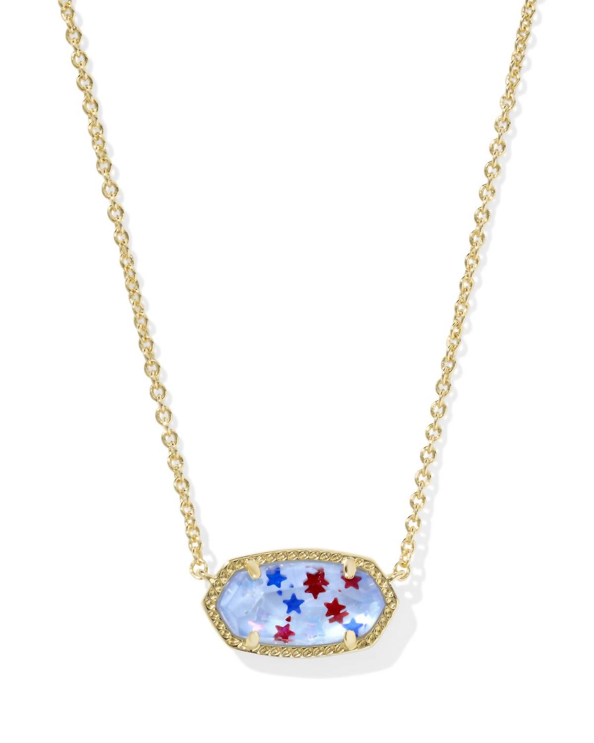 Kendra Scott - Women's Elisa Gold Short Pendant Necklace