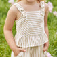 Mayoral - Stripes Long Top And Trousers Set