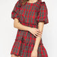 Entro - Sorrel Plaid Dress