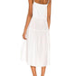 Enza Costa - Cool Cotton Strappy Tiered Dress