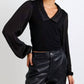 Bella Dahl - Collared Satin Top