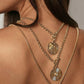 Eklexic - Women's Micro Royal Rolo Chain Toggle Necklace