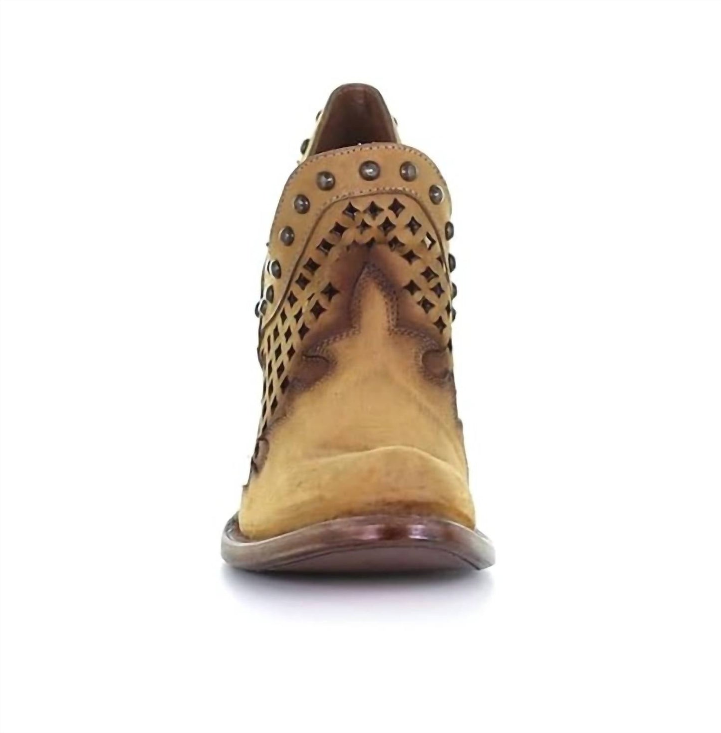 Circle G - Women's Cut Out And Studs Ankle Booties