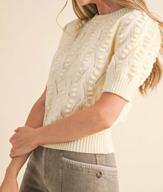 &Merci - Preppy Popcorn Sweater