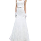 Justin Alexander - Venice Lace Fit And Flare Dress