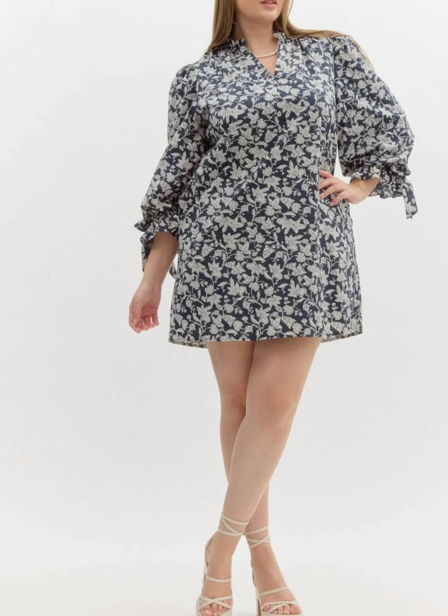 Entro - Block Print Dress