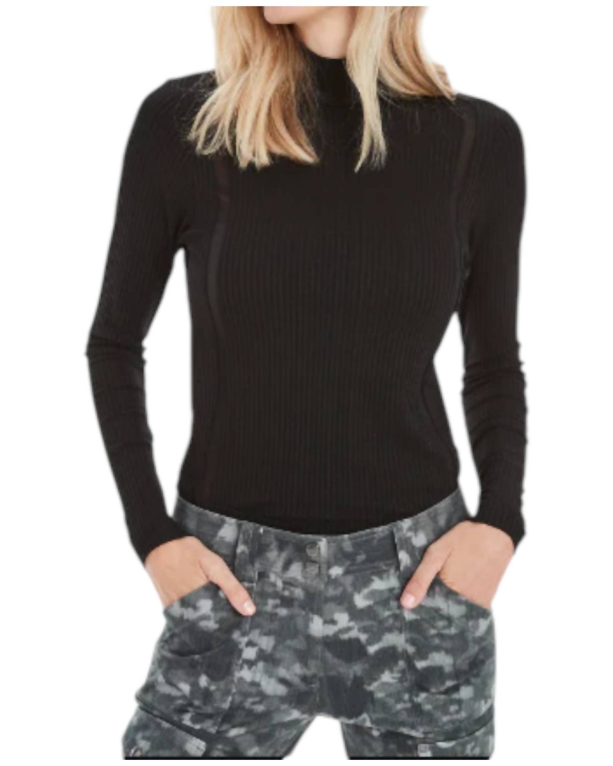 Anatomie - Halsey Ribbed Turtle Neck Top