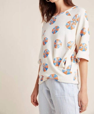 Eva Franco - Beach Umbrella Pullover Top